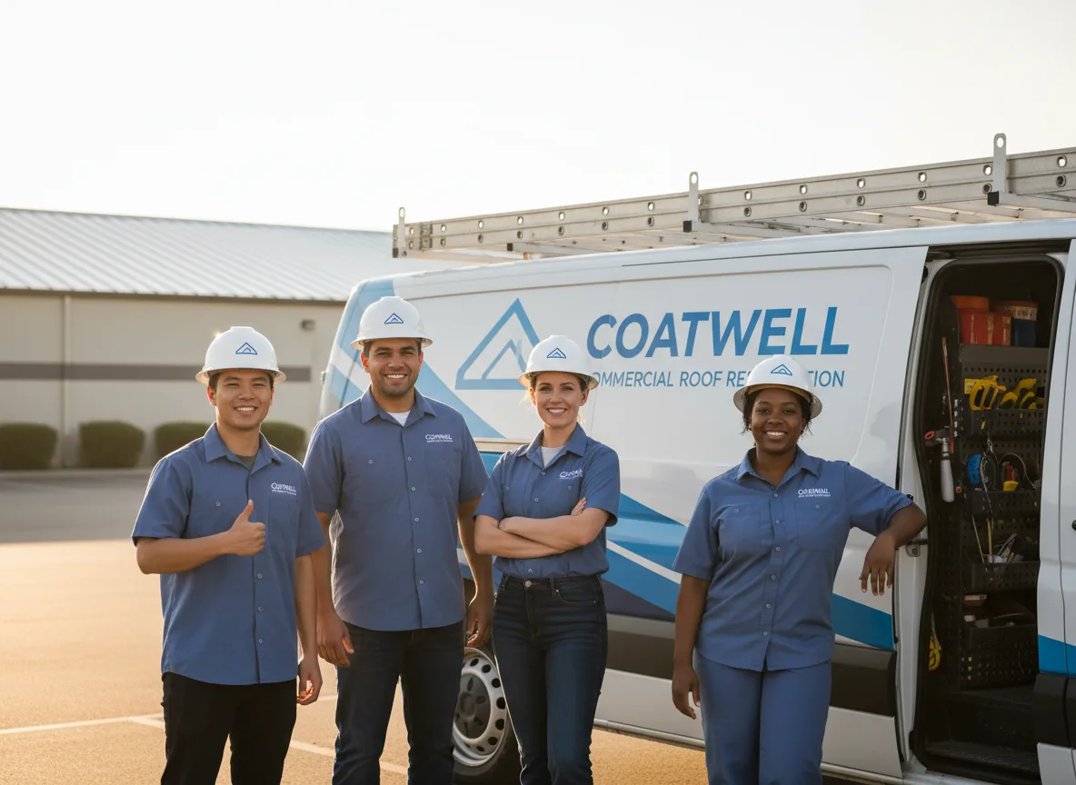 Commercial roof coating company in Laurel Bloomery, TN